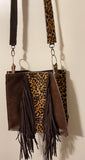 Cheetah Hide Box Purse