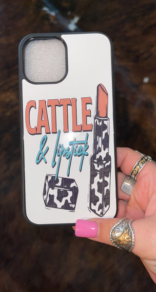 Cattle & Lipstick Phone Case