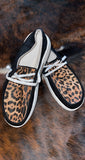 Cheetah Leather Shoes