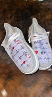 Womens Shoes with EKG leather