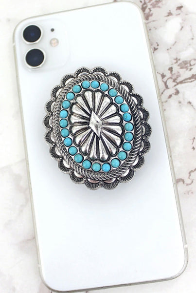 Turquoise Conch Pop For Phone