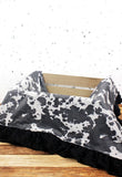 Clementine Cow Minky Baby Blanket