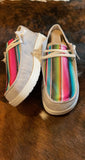 Serape Leather Shoes