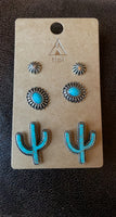 Turquoise Stud Earrings